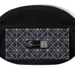 *Black & White Geo* Design Waist/Crossover Body Bag