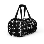 *Black & White Bounce* Design All-over Print Gym Bag