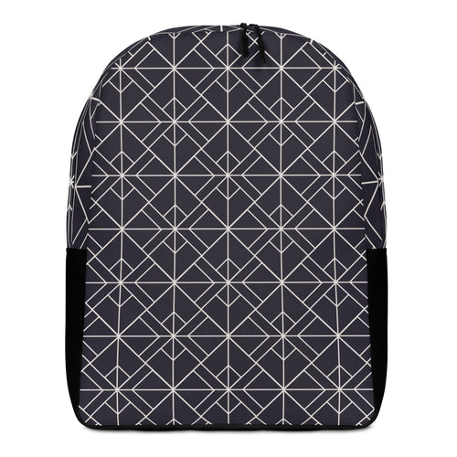 *Black & White Geo* Design Minimalist Backpack