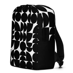 *Black & White Bounce* Design Minimalist Backpack