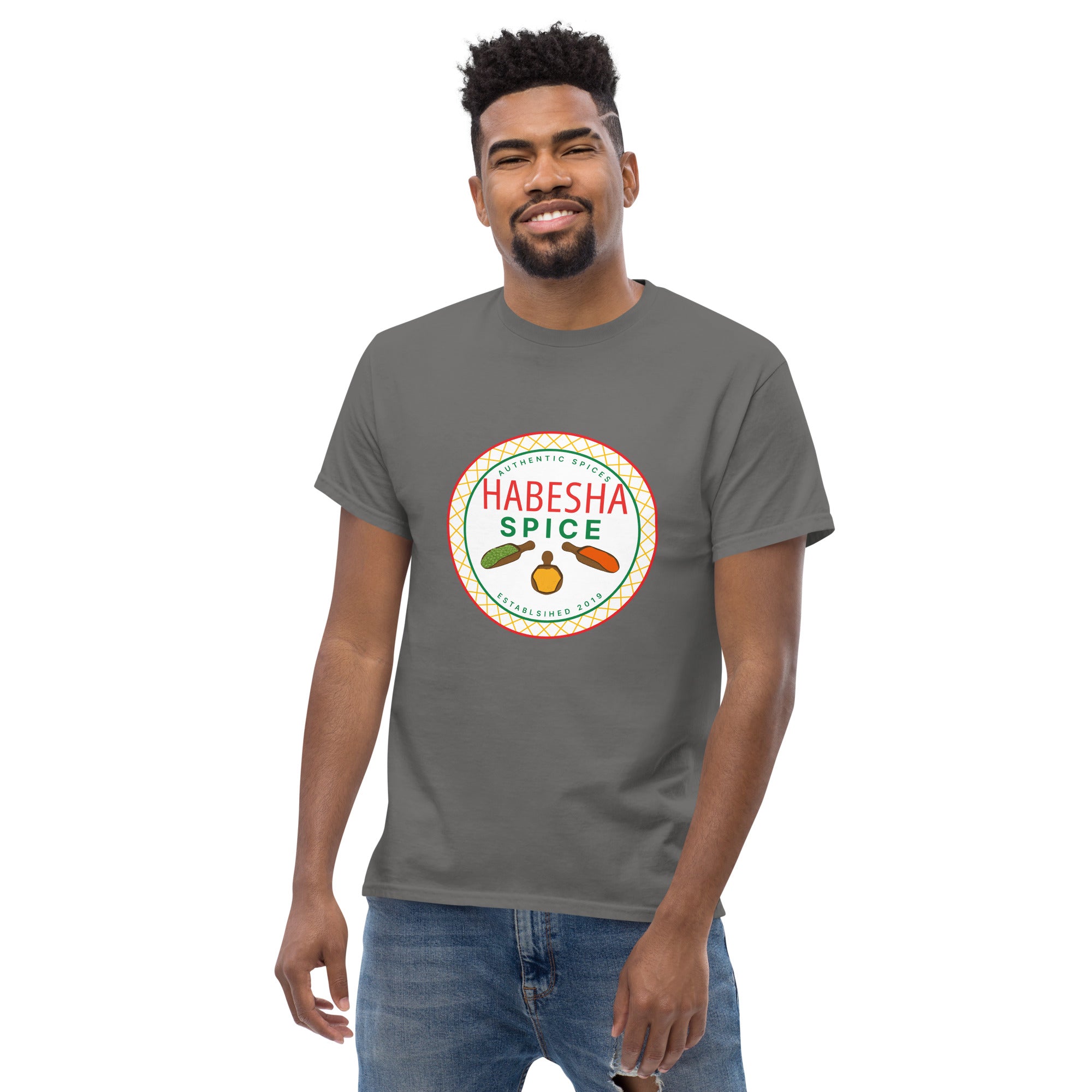 Habesha Spice Collection: Best Value, Men's Classic Gildan-Brand Short-Sleeve T-Shirt