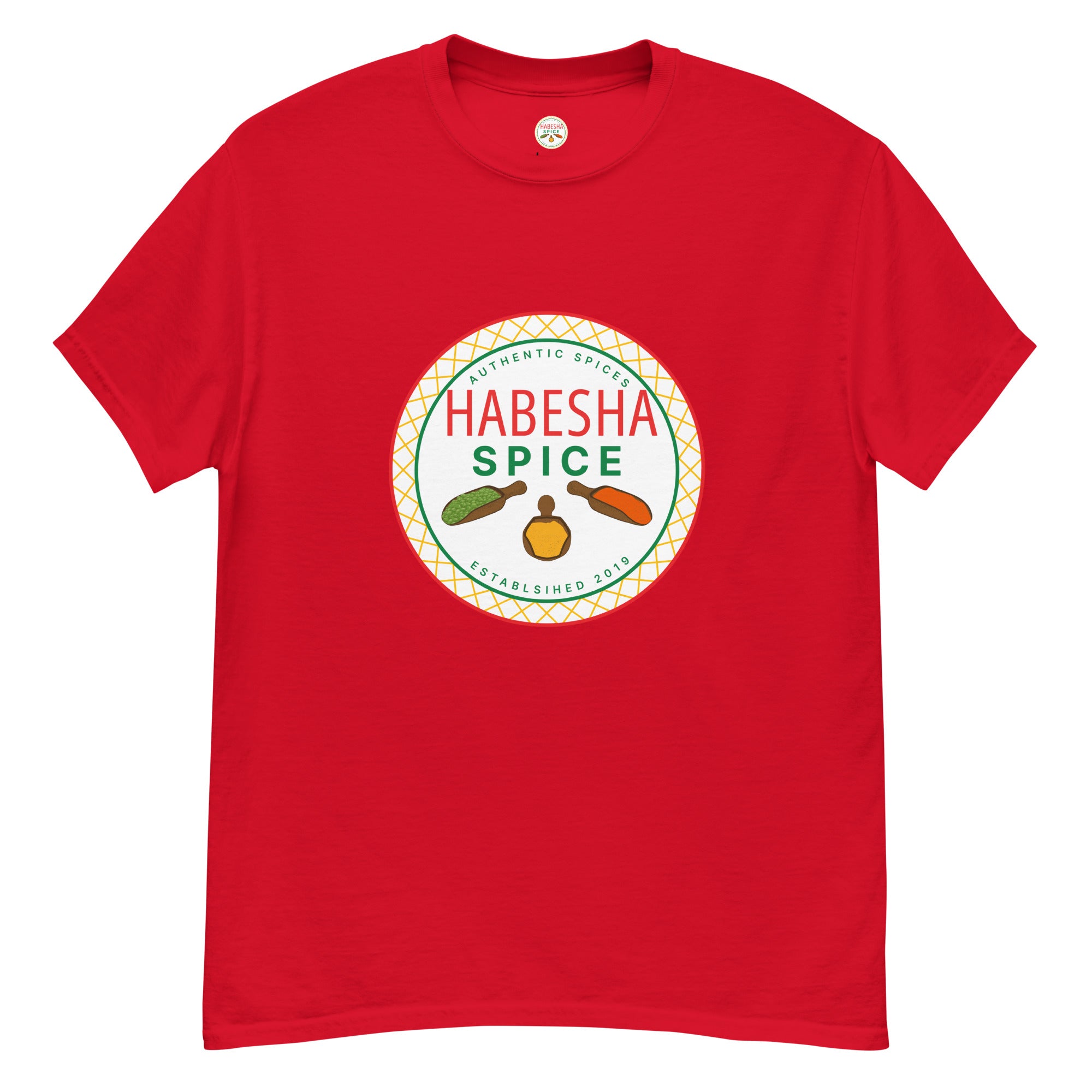 Habesha Spice Collection: Best Value, Men's Classic Gildan-Brand Short-Sleeve T-Shirt