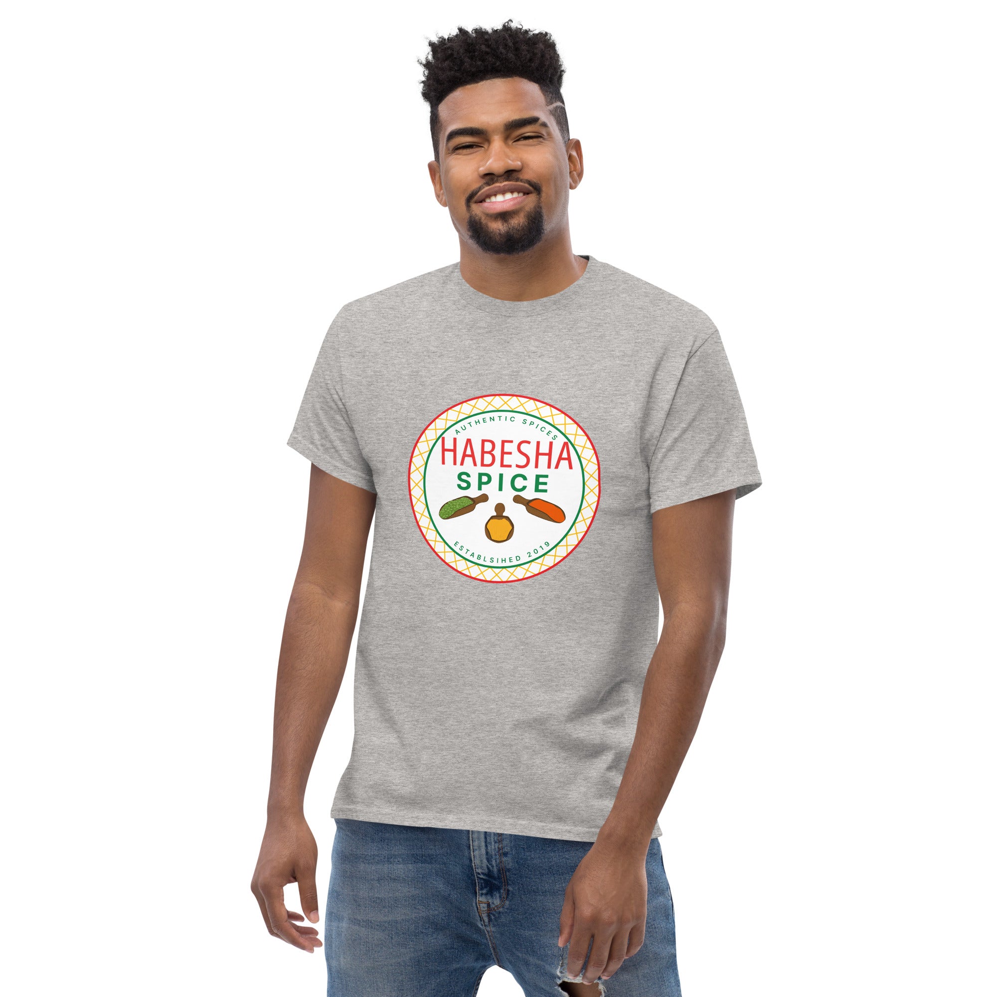 Habesha Spice Collection: Best Value, Men's Classic Gildan-Brand Short-Sleeve T-Shirt