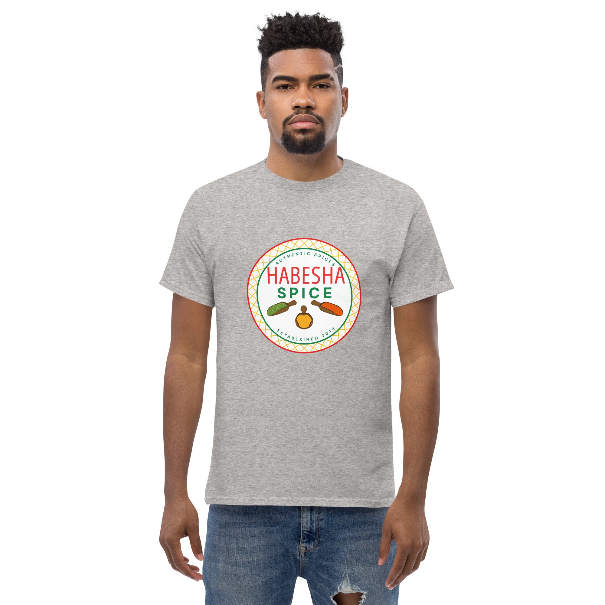 Habesha Spice Collection: Best Value, Men's Classic Gildan-Brand Short-Sleeve T-Shirt