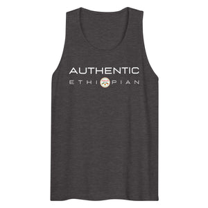 Habesha Spice Collection *Authentic Ethiopian* Design; Men’s Premium Tank Top