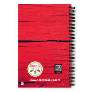 Habesha Spice Collection: Branded Spiral Notebook