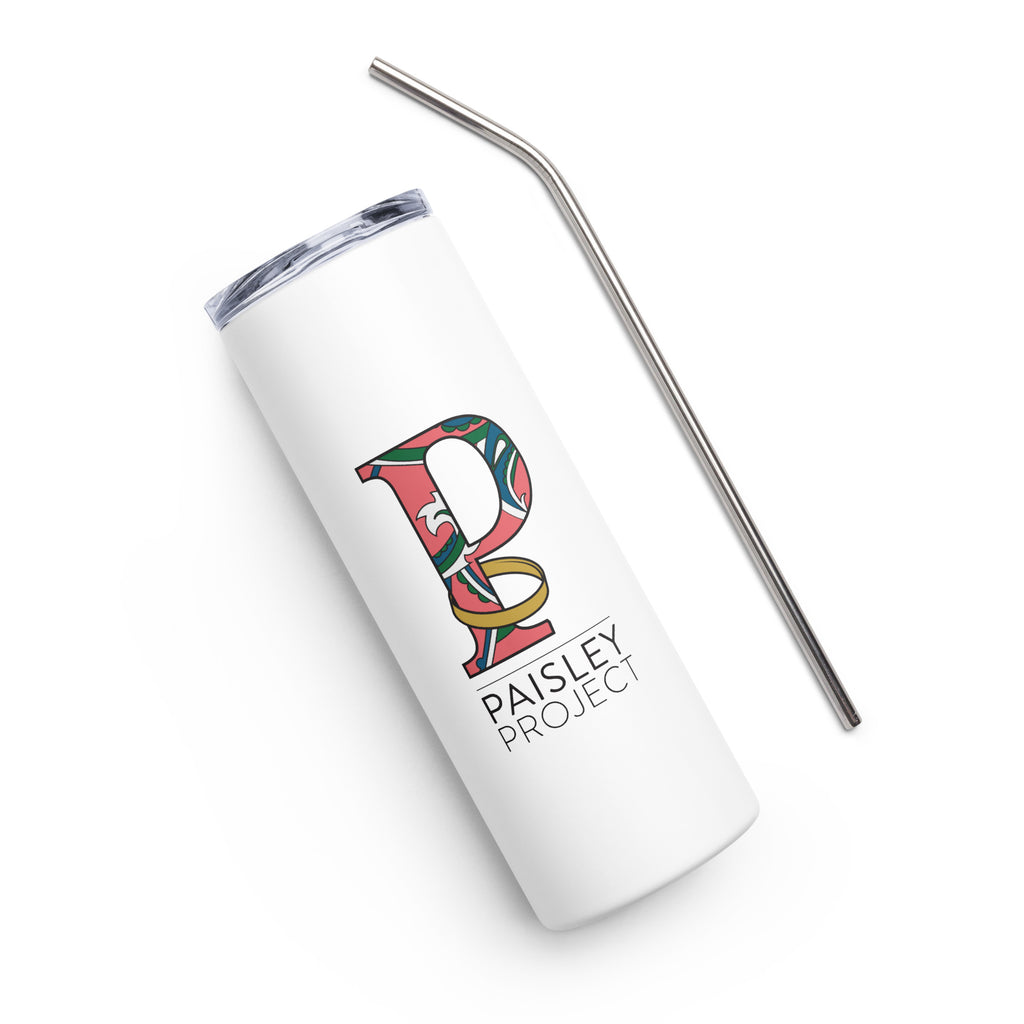*Paisley Project* Branded Stainless Steel Tumbler