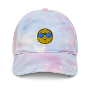 Hat, *Sunny* Embroidered Design Adult Size Tie Dye Hat