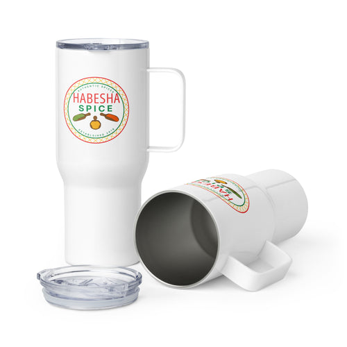 Habesha Spice Collection: Branded Travel Mug With a Handle