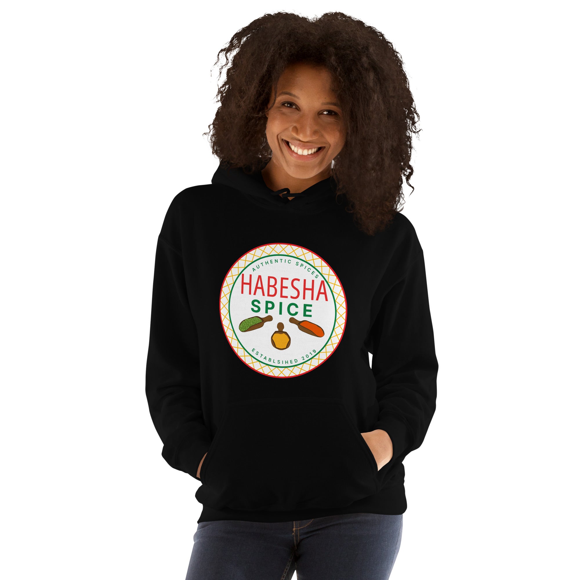 Habesha Spice Collection: Branded Unisex Hoodie