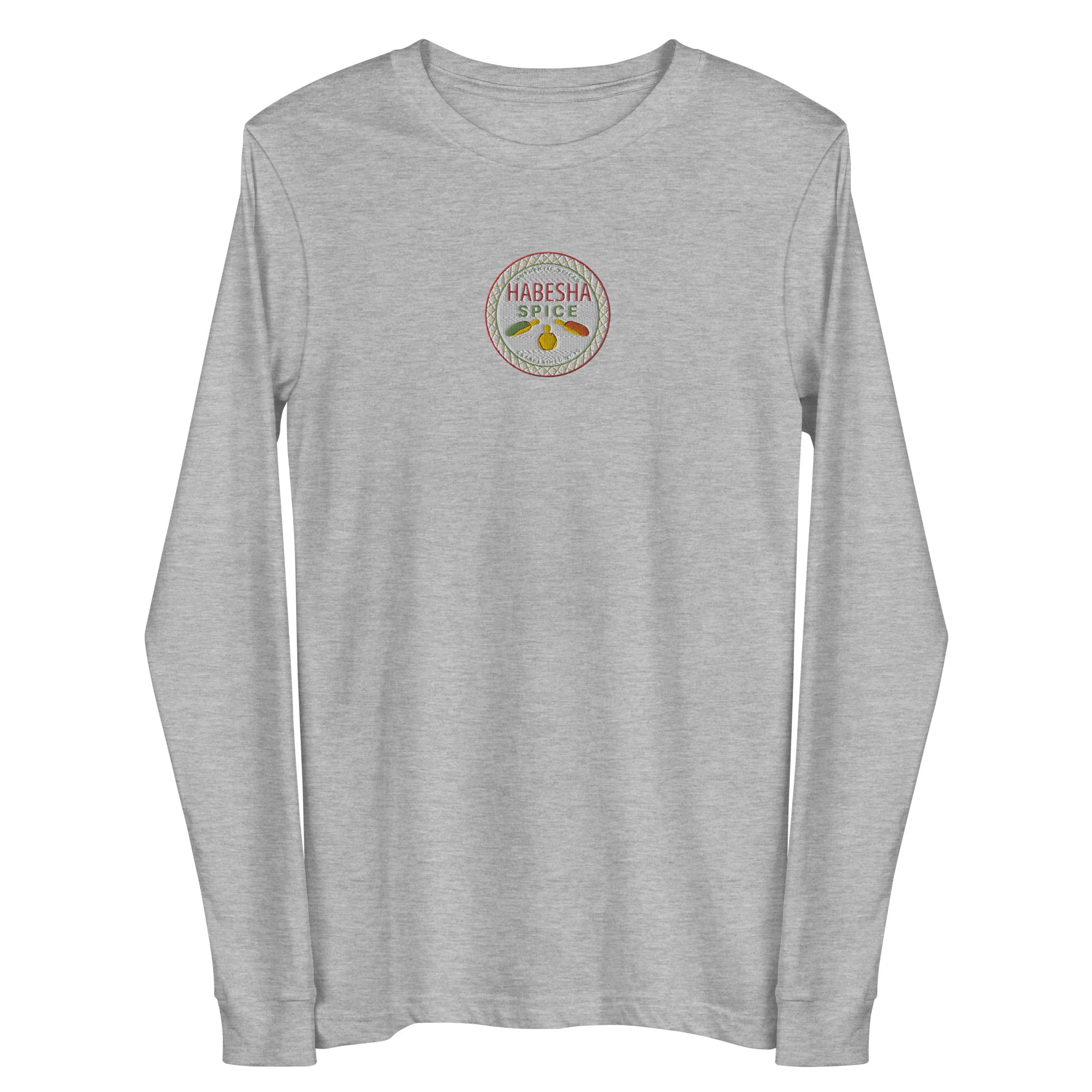 Habesha Spice Collection: Branded Embroidered Unisex Long Sleeve Tee