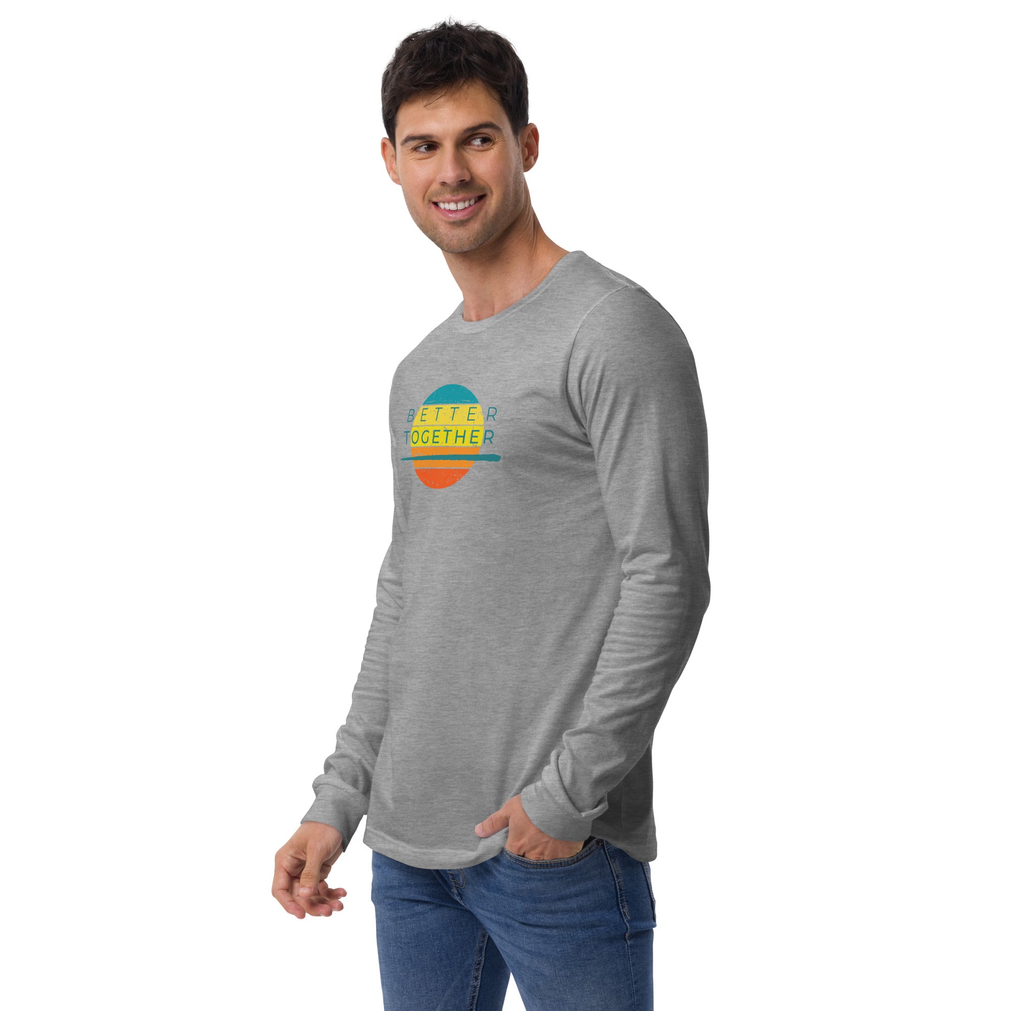 Better Together Design: Unisex Long-Sleeve T-Shirt