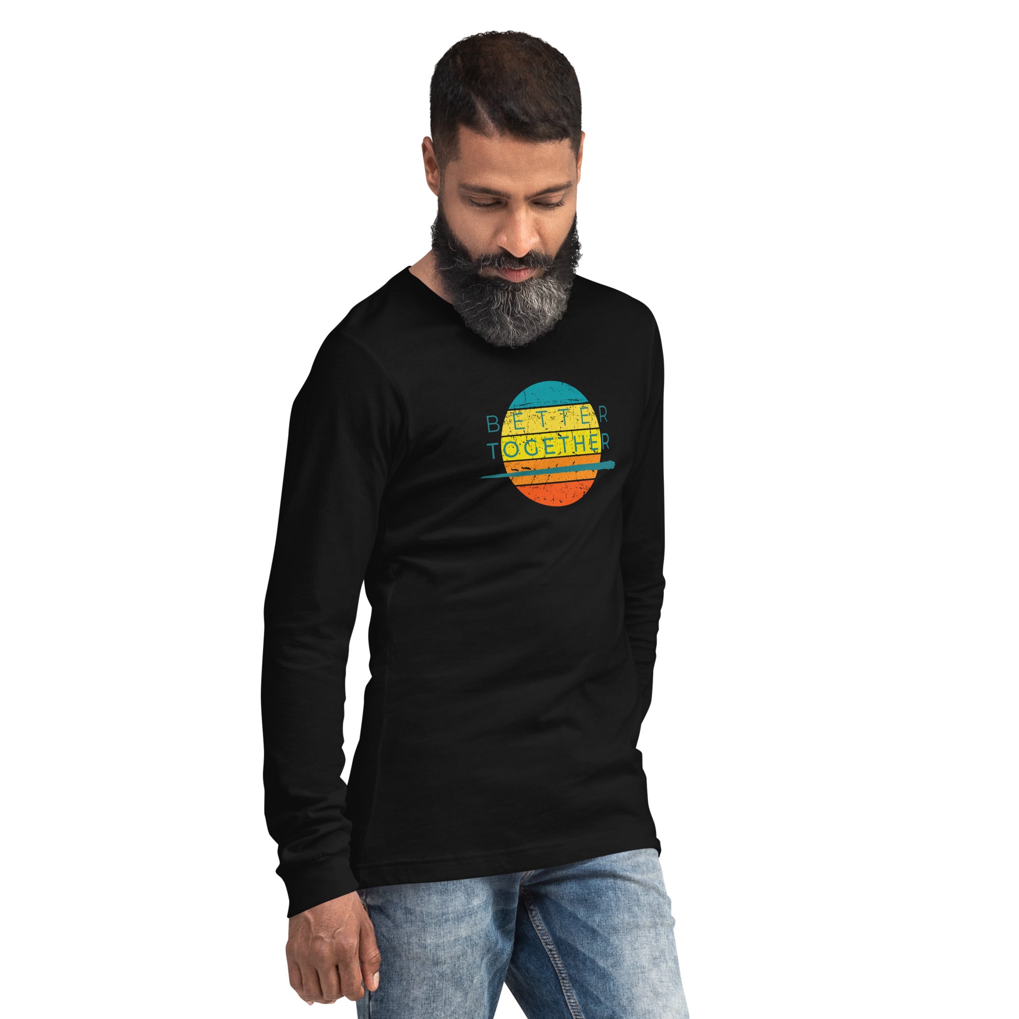 Better Together Design: Unisex Long-Sleeve T-Shirt