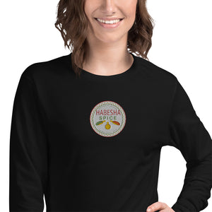 Habesha Spice Collection: Branded Embroidered Unisex Long Sleeve Tee