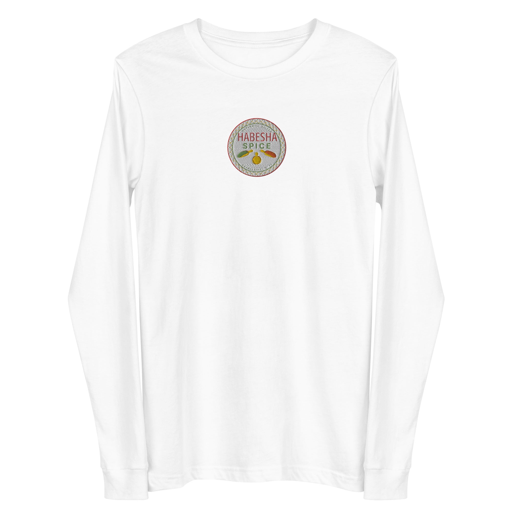 Habesha Spice Collection: Branded Embroidered Unisex Long Sleeve Tee