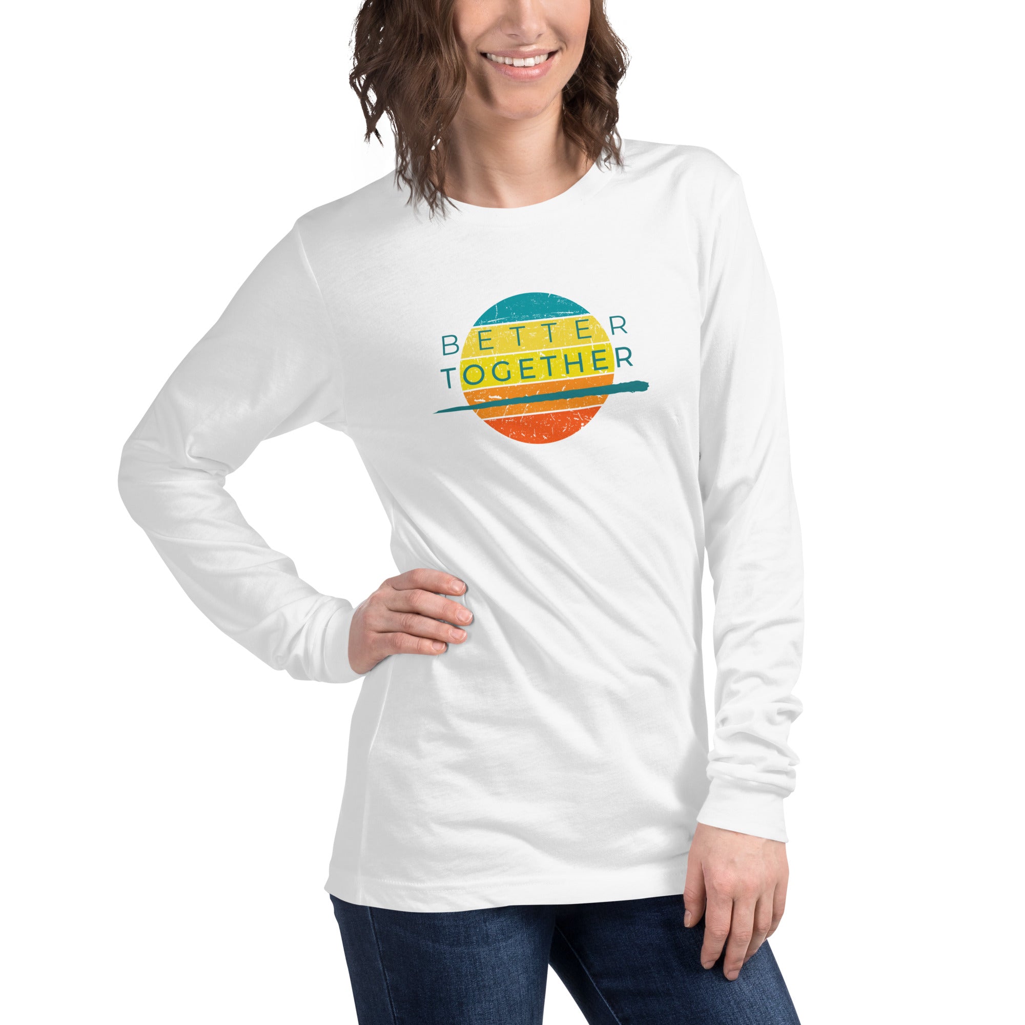 Better Together Design: Unisex Long-Sleeve T-Shirt