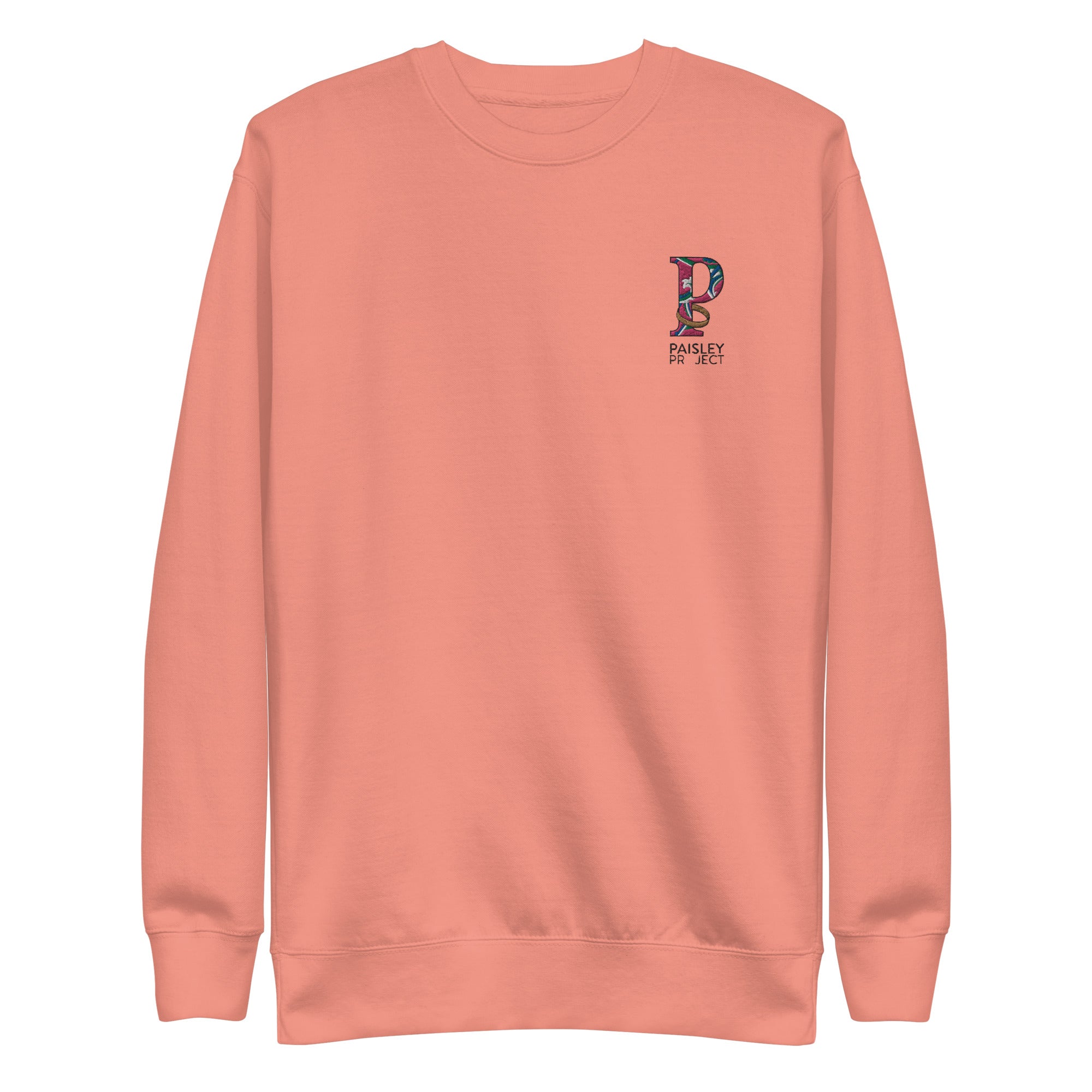 *Paisley Project* Embroidered Unisex Premium Sweatshirt