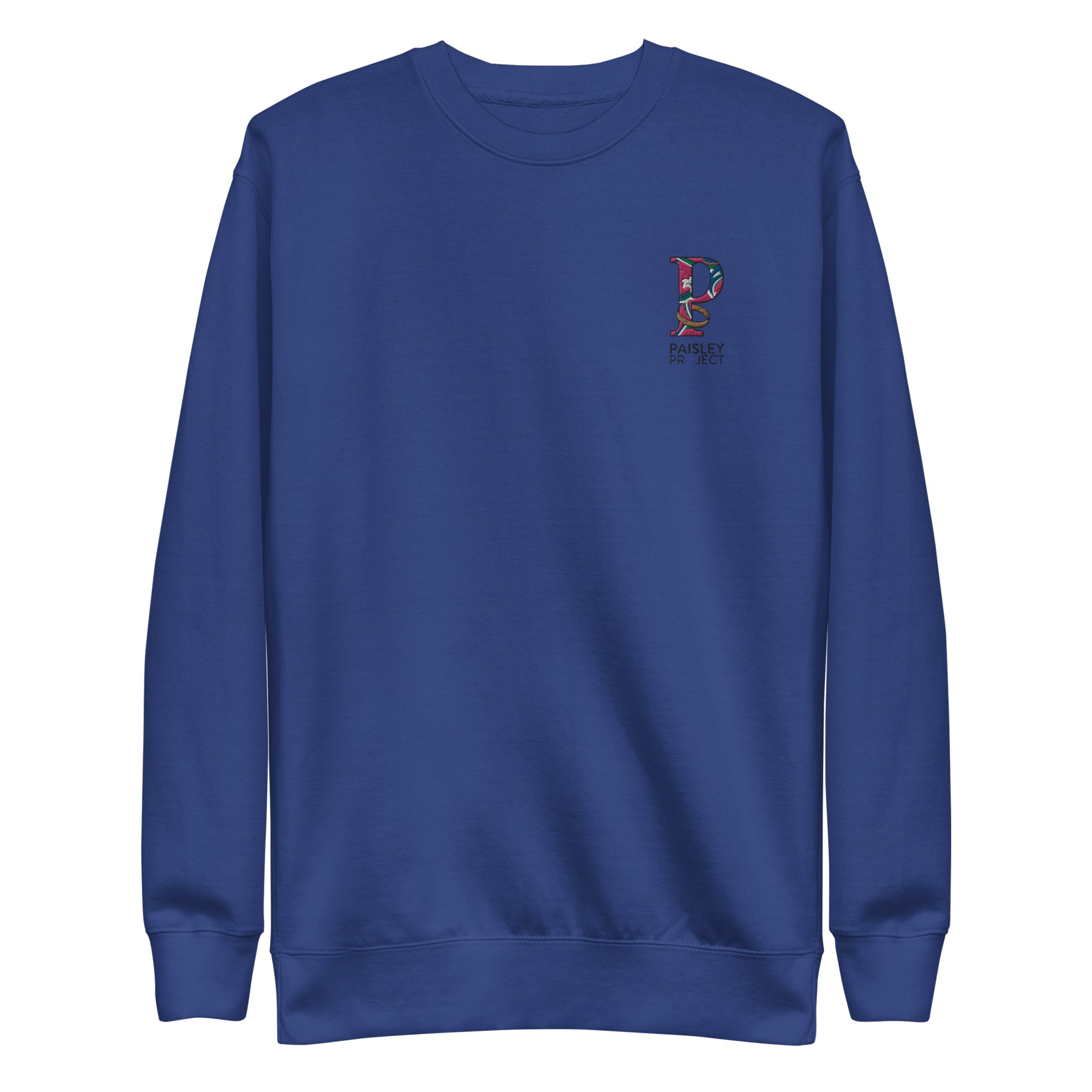 *Paisley Project* Embroidered Unisex Premium Sweatshirt