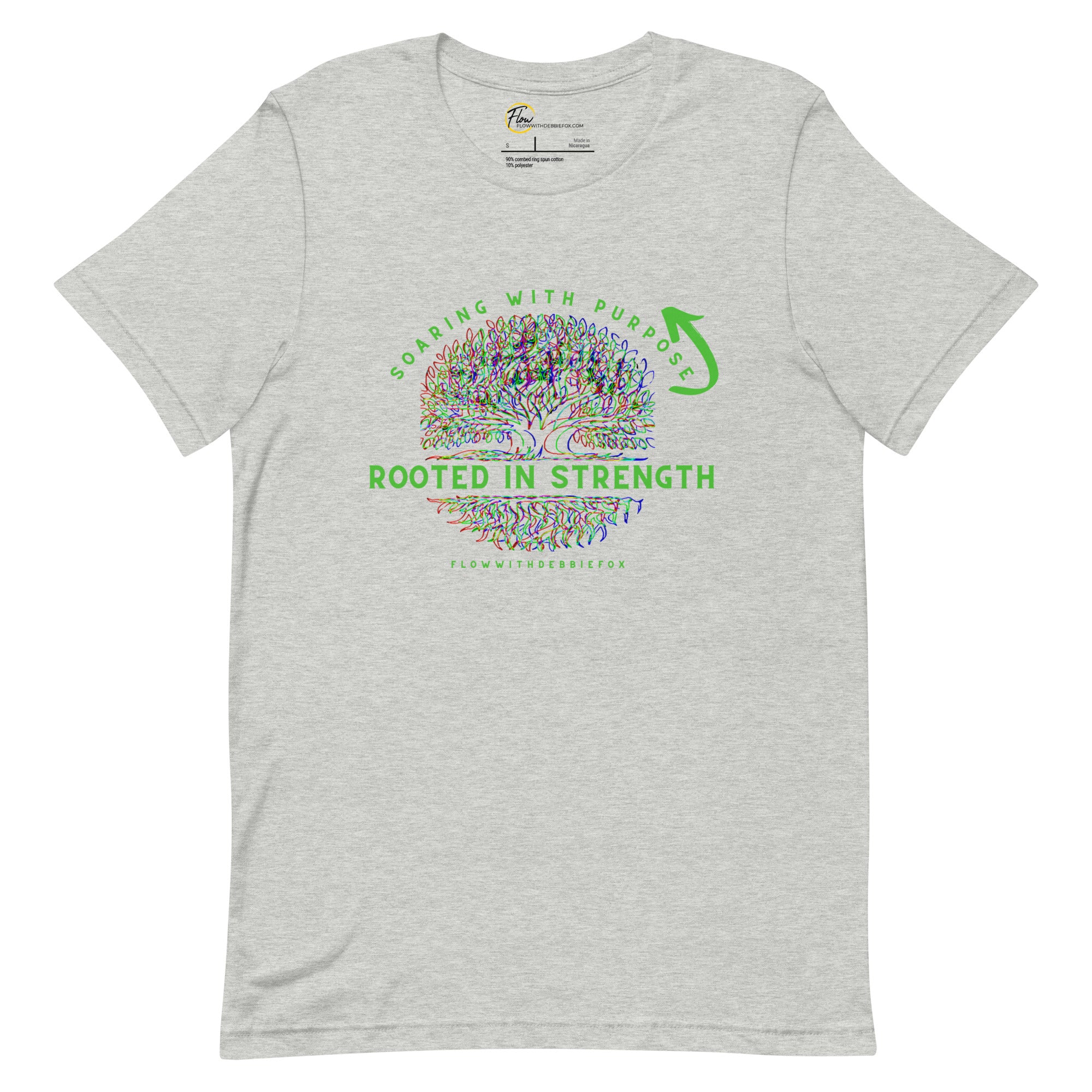 *Rooted In Strength* Design, Unisex Short-Sleeve T-Shirt