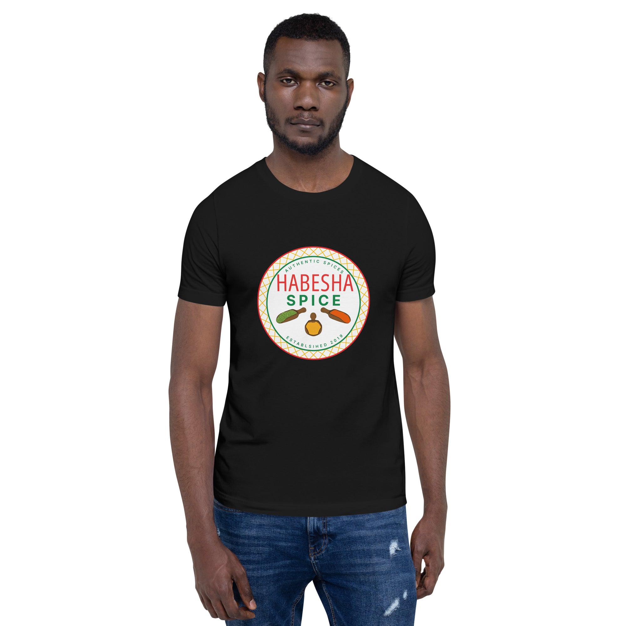 Habesha Spice Collection: Unisex Sizes, Soft Bella+Canvas Brand T-Shirt