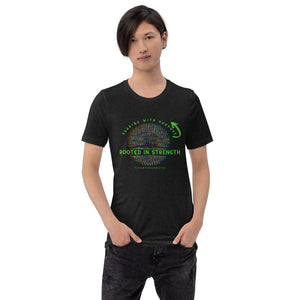 *Rooted In Strength* Design, Unisex Short-Sleeve T-Shirt