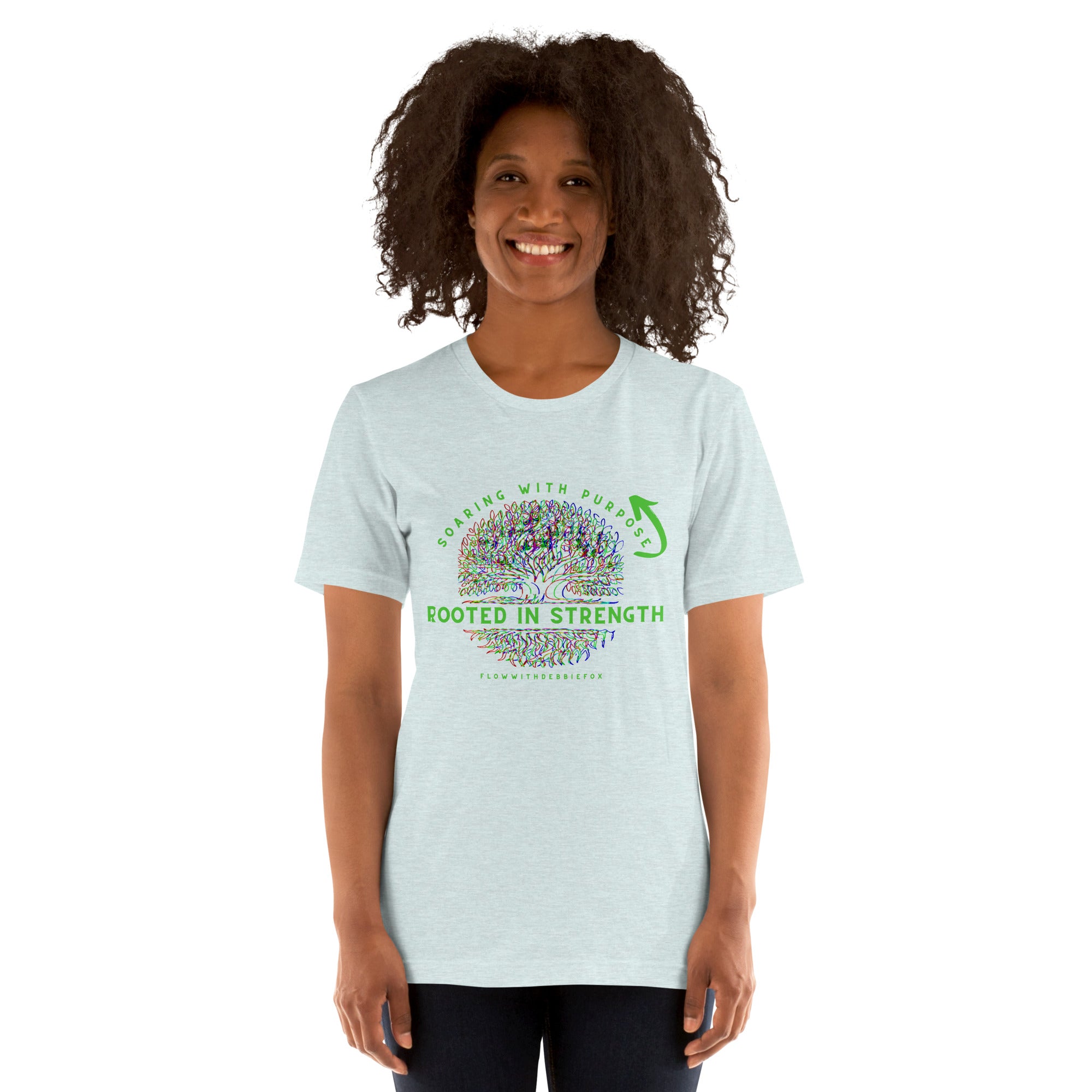 *Rooted In Strength* Design, Unisex Short-Sleeve T-Shirt