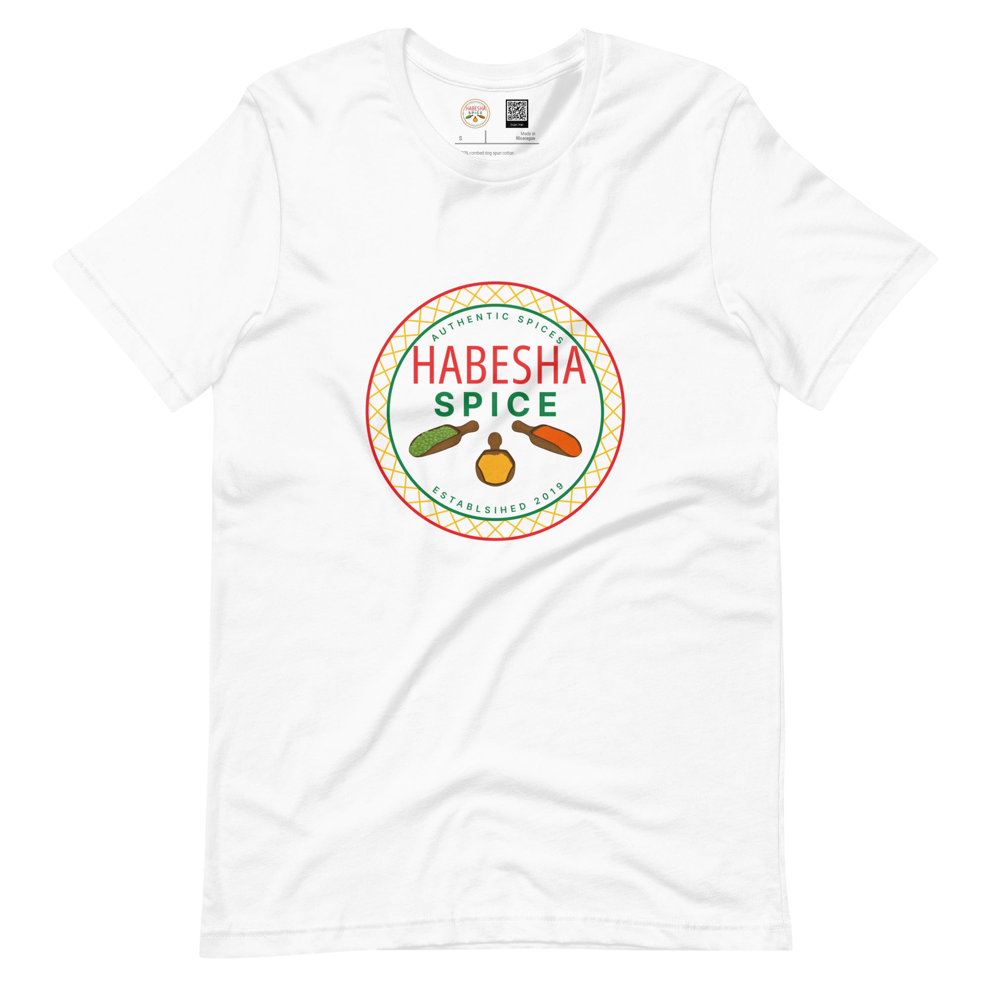 Habesha Spice Collection: Unisex Sizes, Soft Bella+Canvas Brand T-Shirt