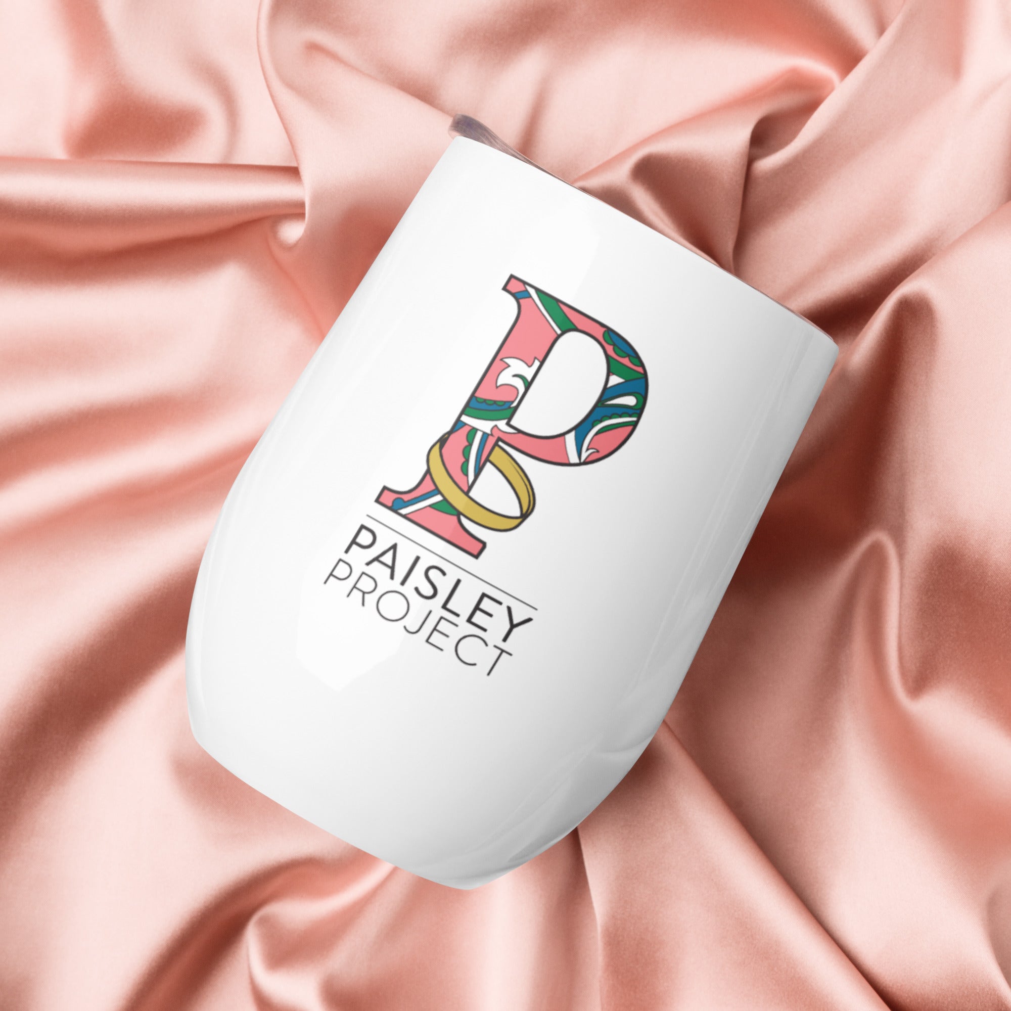 *Paisley Project* Branded Wine Tumbler