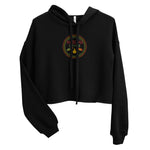 Habesha Spice Collection: Branded Embroidered Ladies Crop Hoodie