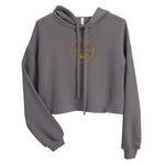 Habesha Spice Collection: Branded Embroidered Ladies Crop Hoodie