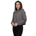 Habesha Spice Collection: Branded Embroidered Ladies Crop Hoodie