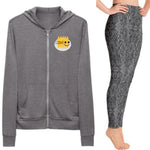 *FlowMotion* Design Unisex zip hoodie