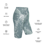 Green Splash Biker Shorts Ladies Sizes XS-6X