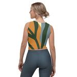 *Botanic Design* Ladies Sleeveless Crop Top