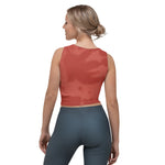 *Brick Burst* Design Crop Top Ladies Sizes XS-XL