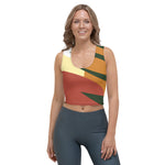 *Botanic Design* Ladies Sleeveless Crop Top