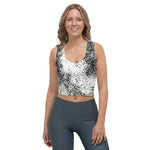 *Black Splash* Design Crop Top Ladies Sizes XS-XL