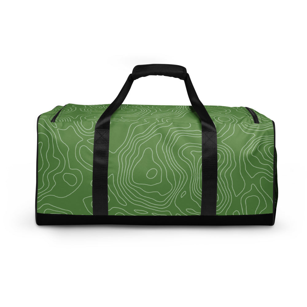 *Green Swirl* Duffle Bag