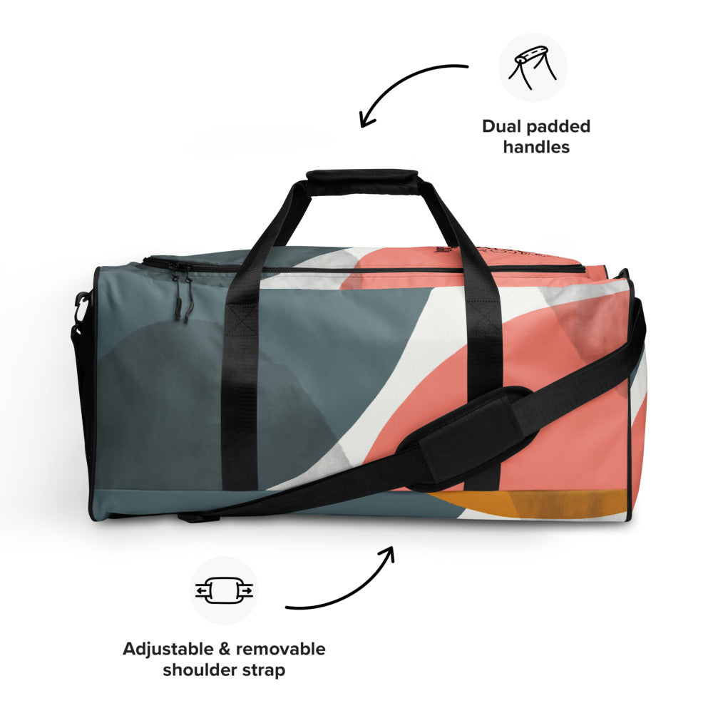 *Paisley Project Branded Collection* Abstract Design Duffle Bag