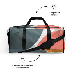 *Paisley Project Branded Collection* Abstract Design Duffle Bag