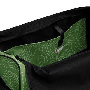 *Green Swirl* Duffle Bag