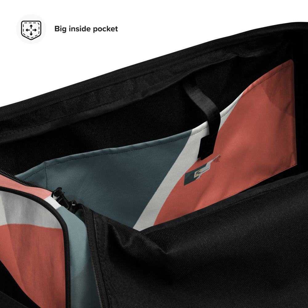 *Paisley Project Branded Collection* Abstract Design Duffle Bag