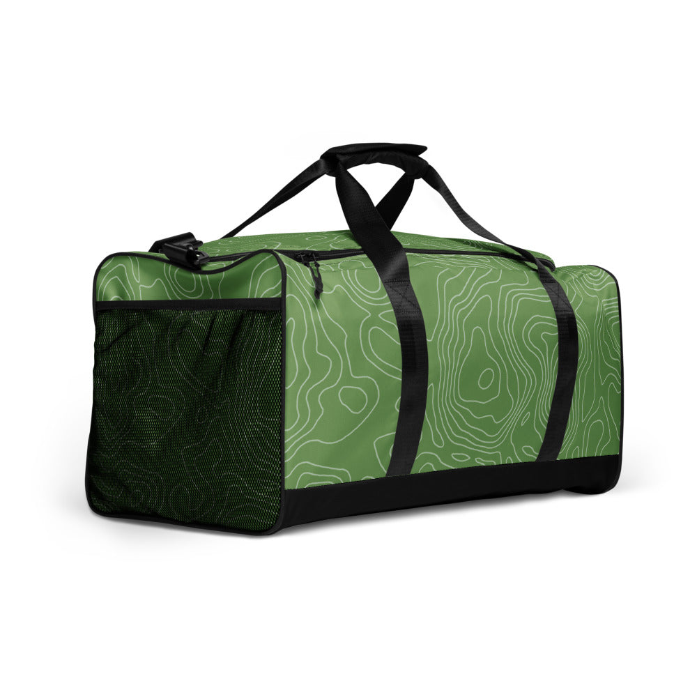 *Green Swirl* Duffle Bag