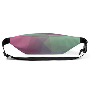 *Green Geo* Design Fanny Pack