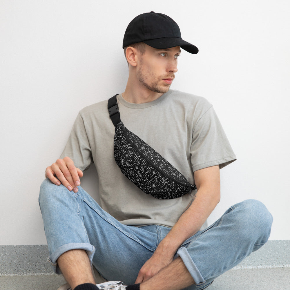 Fanny Pack *Joy* Design in Black