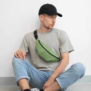 Fanny Pack *Green Swirl* Design