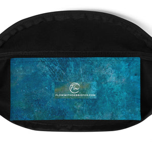 *Blue Green* Design Fanny Pack