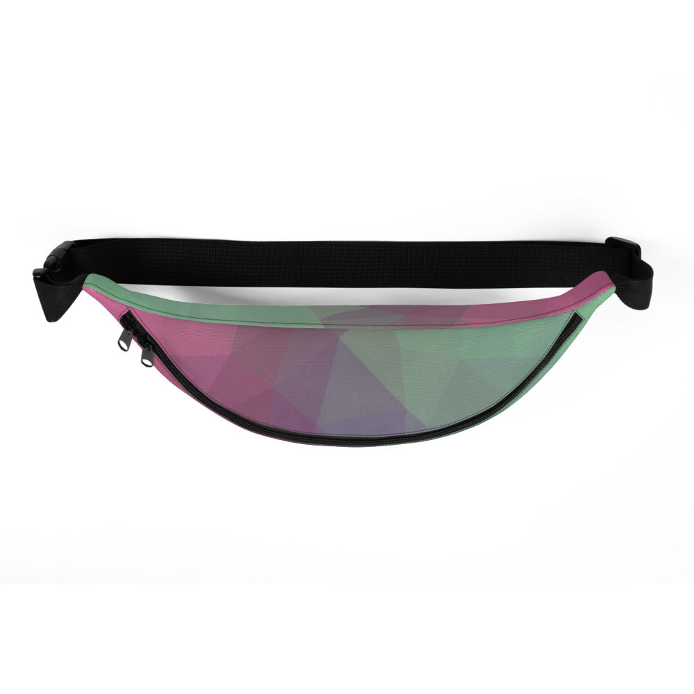 *Green Geo* Design Fanny Pack