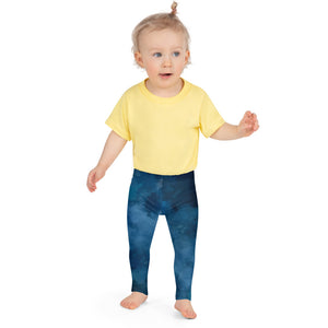 Kid's Leggings *Navy Marble* Design
