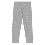 Grey & White Dotted Leggings Kid's Sizes 2T-7